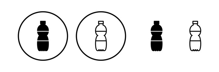 bottle icon vector. bottle icon in trendy flat design