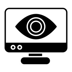 Online Visibility Glyph icon