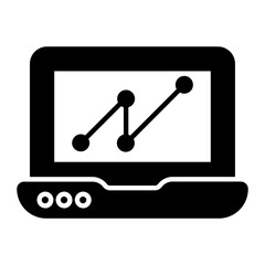 Web Infographic Glyph icon