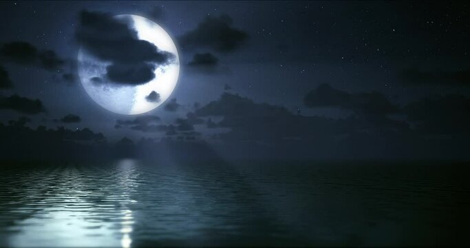 Moon light timelapse