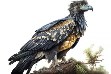 Obraz premium golden eagle in flight