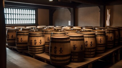 Fototapeta premium Sake Brewery Tour