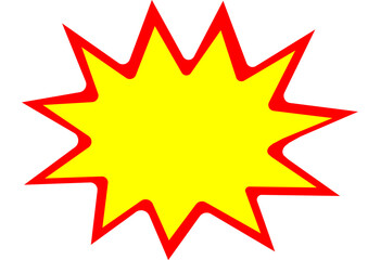 red star burst