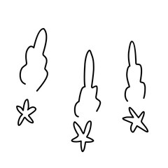 Doodle Star Hand Drawn, Star line illustration, Dooddle Art