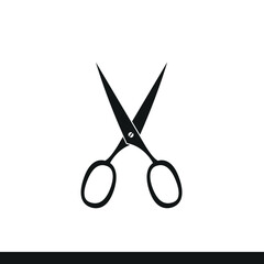 Scissors icon vector. Cut. Cutting Scissors. 