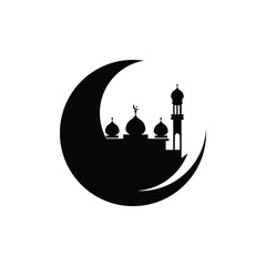 Mosque icon vector illustration isolated