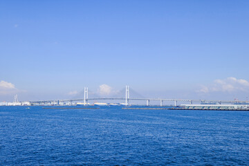 神奈川県横浜市の都市風景
