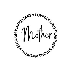 Mothers Day SVG, Mom Svg, New Mom SVG, Mother svg, Mom Circle svg, Mom Saying svg, Instant Download, Mom Clipart, Family svg, Cute mom svg