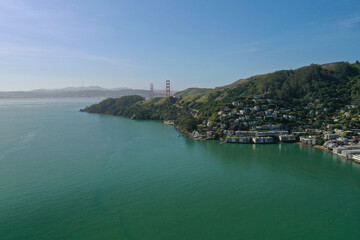 Fototapeta premium The beautiful Sausalito, California