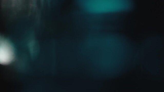 Blue Lights Leak Glow Transition