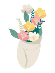 flowers bouquet romantic present