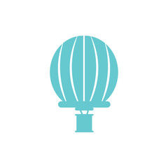 Air balloon logo icon