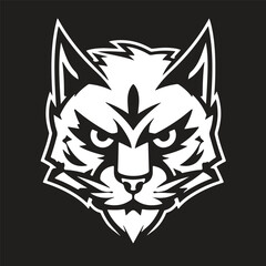 beast, vector concept digital art, hand drawn illustration