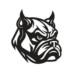 dog, vector concept digital art, hand drawn illustration