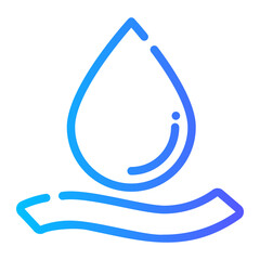 water gradient icon