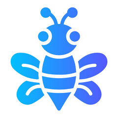 bee gradient icon
