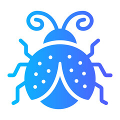 ladybug gradient icon