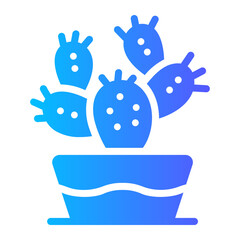 cactus gradient icon