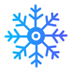 snowflake gradient icon