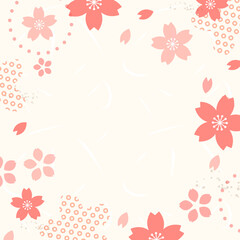 おしゃれな和風デザイン背景