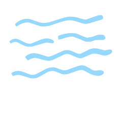 Seawave Line Illustration