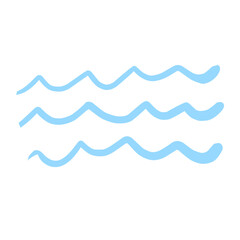 Seawave Line Illustration