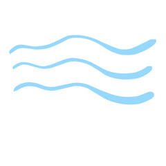 Seawave Line Illustration