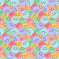 seamless pattern with hand drawn.