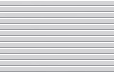 Fototapeta premium Siding cladding texture seamless pattern. Vector background with white horizontal planks. Wall covering surface for construction. Corrugated metal roofing sheet, siding, profiled sheeting for fencing