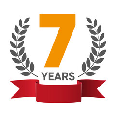 Years and lifetime warranty label icon. Guarantee service icon template