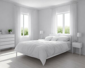 A Place to Relax: Bedroom Comfort generative ai - 586798349