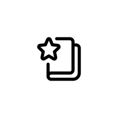 Best seller book outline style icon and illustration - vector