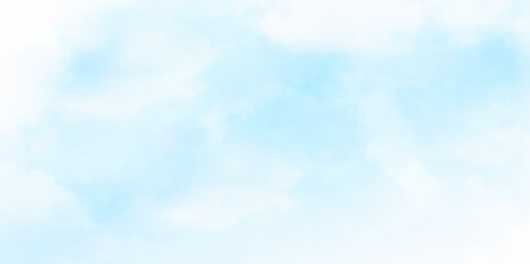 Naklejka na ściany i meble White cloud with blue sky background. Vector design
