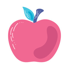 Ripe apple illustration