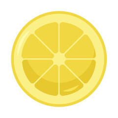 lemon slice, symbol of healthy food