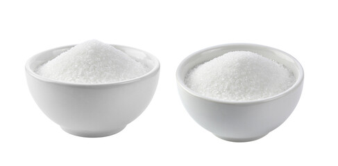 sugar in white bowl on  transparent png