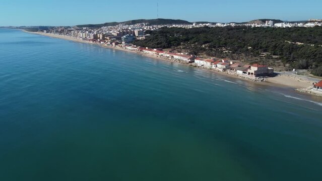 Guardamar del Segura from Above: A Captivating View of Spain's Coastline