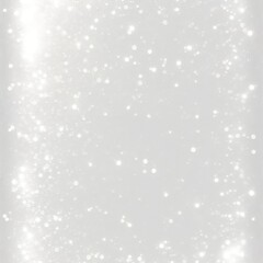White lights background texture abstract Christmas decoration. Beautiful bright winter sparkle silver bokeh, 3d rendering of Generative Ai.