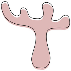 Abstract Outline Corals