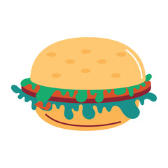 hamburger fast food