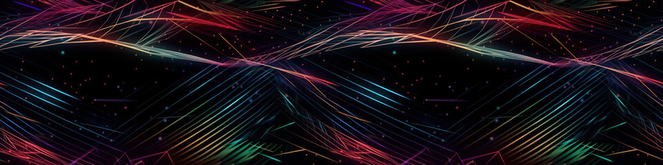 Aesthetically pleasing abstract background featuring high-speed data connection lines.