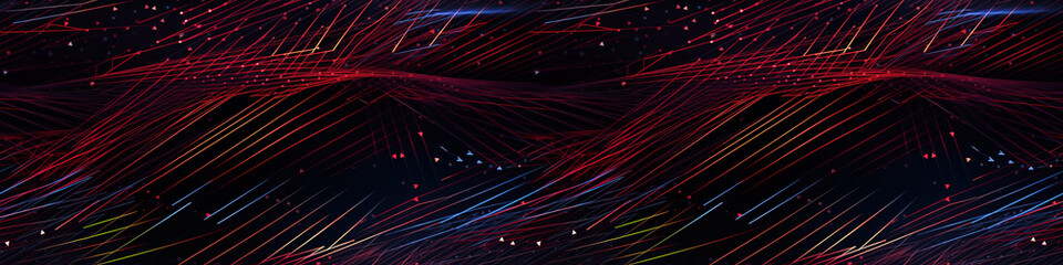 Fototapeta na wymiar Futuristic technology abstract background with data connection speed lines in stunning detail.