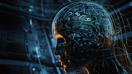 Tech Evolution: Cybernetic Brain and Intelligent Android Network