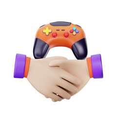 Gamely - E-Sports & Online Gaming /Game 3D Icon Set