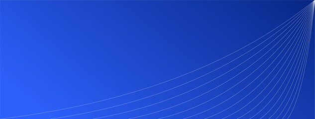 Abstract blue color background. Dynamic shapes composition. Minimalist vector.