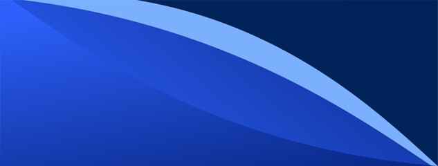 Abstract blue color background. Dynamic shapes composition. Minimalist vector.