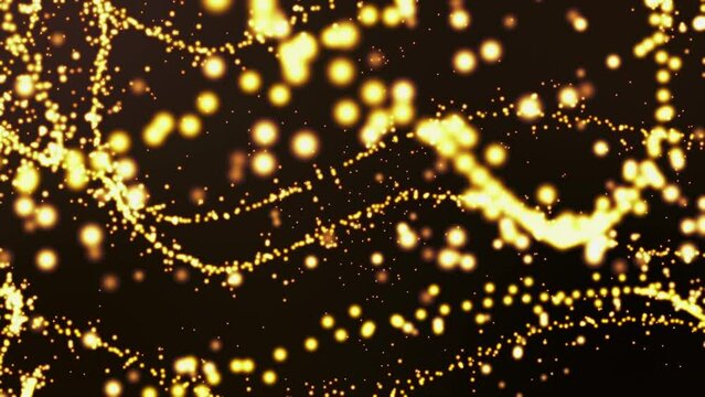 Abstract background in endless motion.