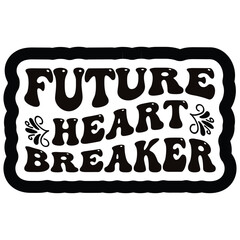 Retro My love T-shirt Design, Vector