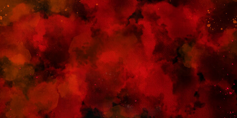 Red abstract background and Red painted grunge texture background. red denim texture abstract background. splatter red grunge perfect background with space for text or image