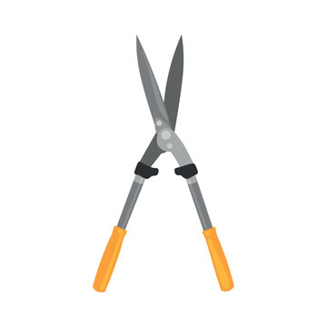 recommend clip art: Gardener's pruner on white background